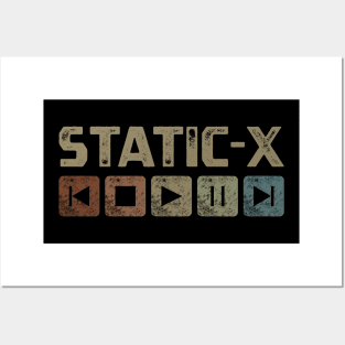 Static-X Control Button Posters and Art